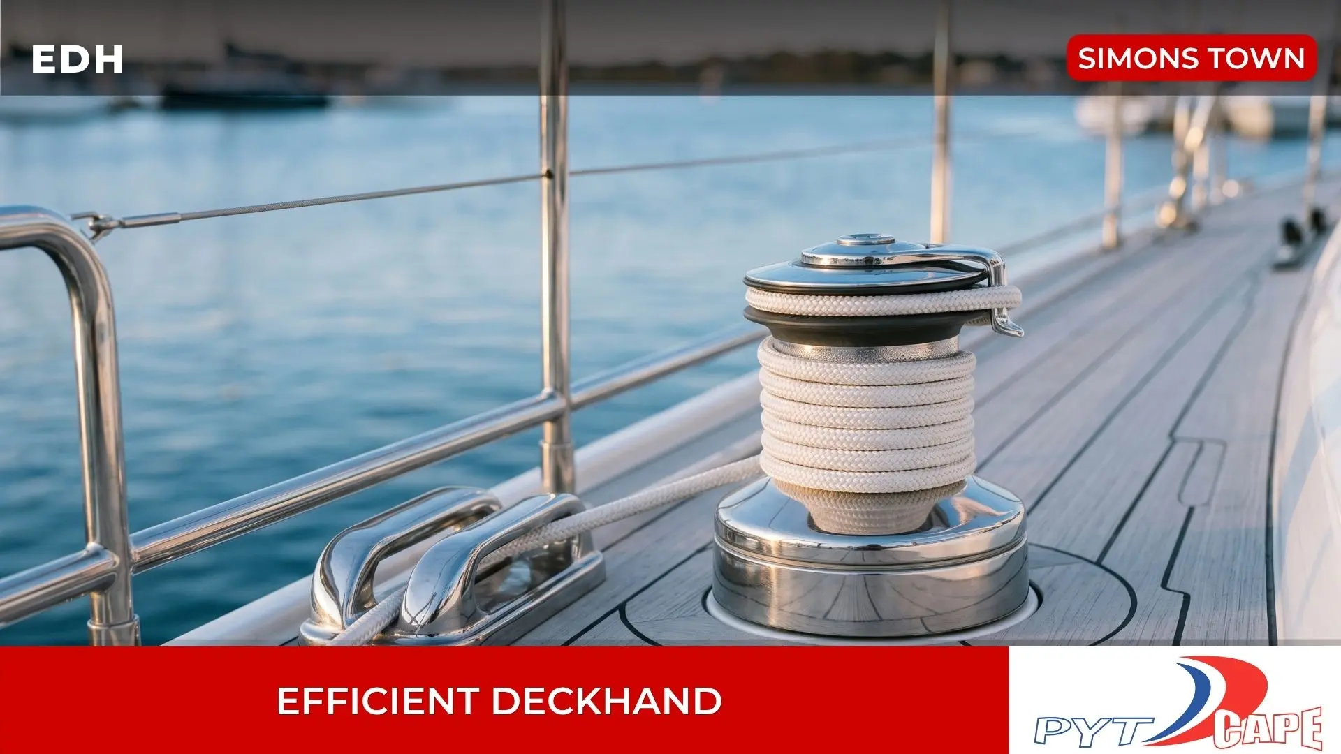 Efficient Deckhand (EDH) – PYT Cape Efficient Deckhand (EDH) - PYT Cape