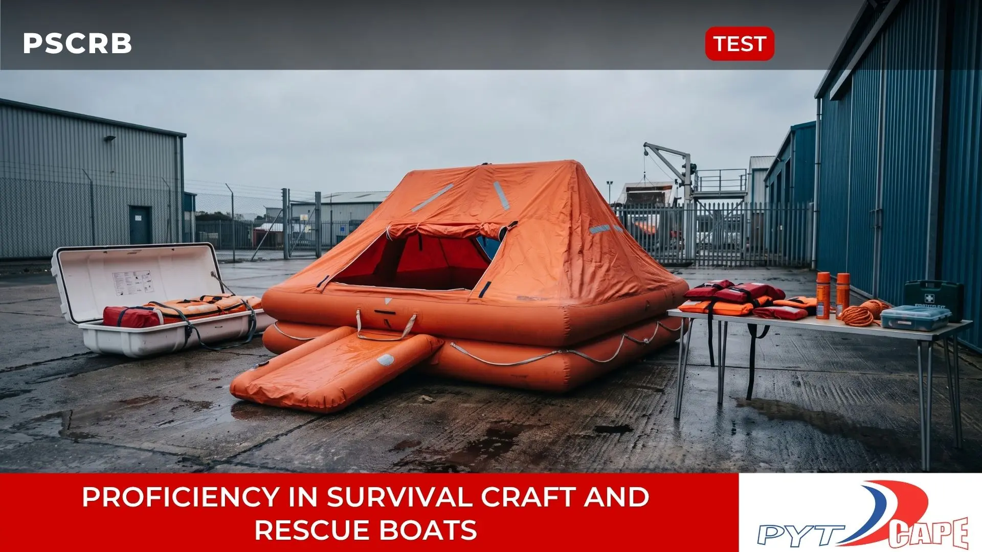 Proficiency in Survival Craft and Rescue Boats (PSCRB) 2 – PYT Cape Proficiency in Survival Craft and Rescue Boats (PSCRB) 2 - PYT Cape