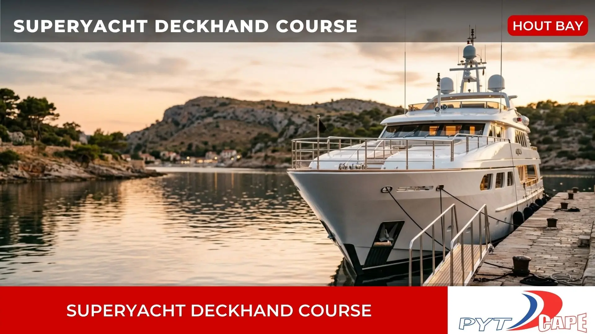 Superyacht Deckhand Course – PYT Cape Superyacht Deckhand Course - PYT Cape